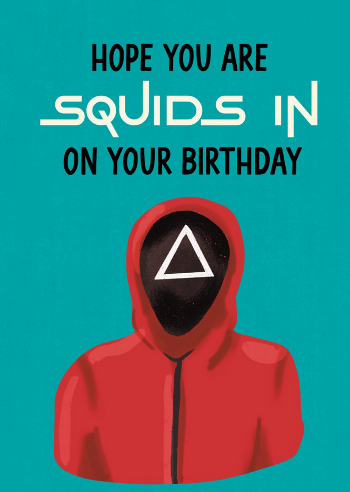 Moonpig Hope You Are Squids In On Your Birthday Card, Large