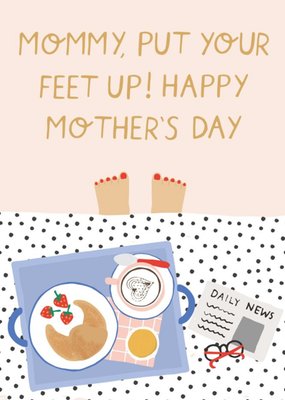 Helen Butler Illustration Mother's Day Food Drink Irish Card