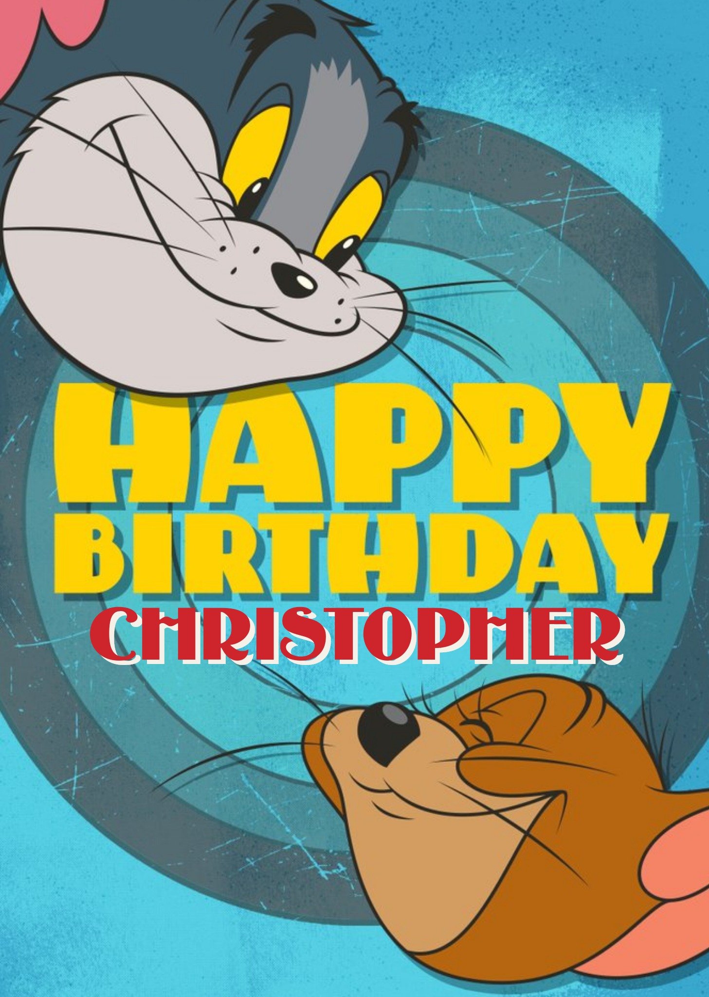 Other Tom And Jerry Birthday Card, Large