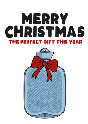 The Perfect Gift This Year Water Bottle Illustration Card
