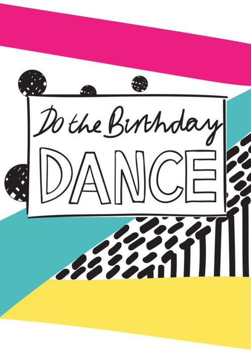 Do The Birthday Dance Card