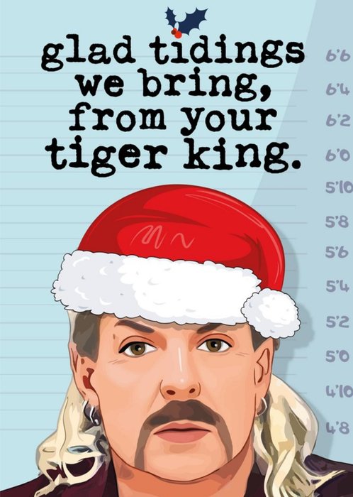 Mrs Best Joe Exotic From Your Tiger King Christmas Card