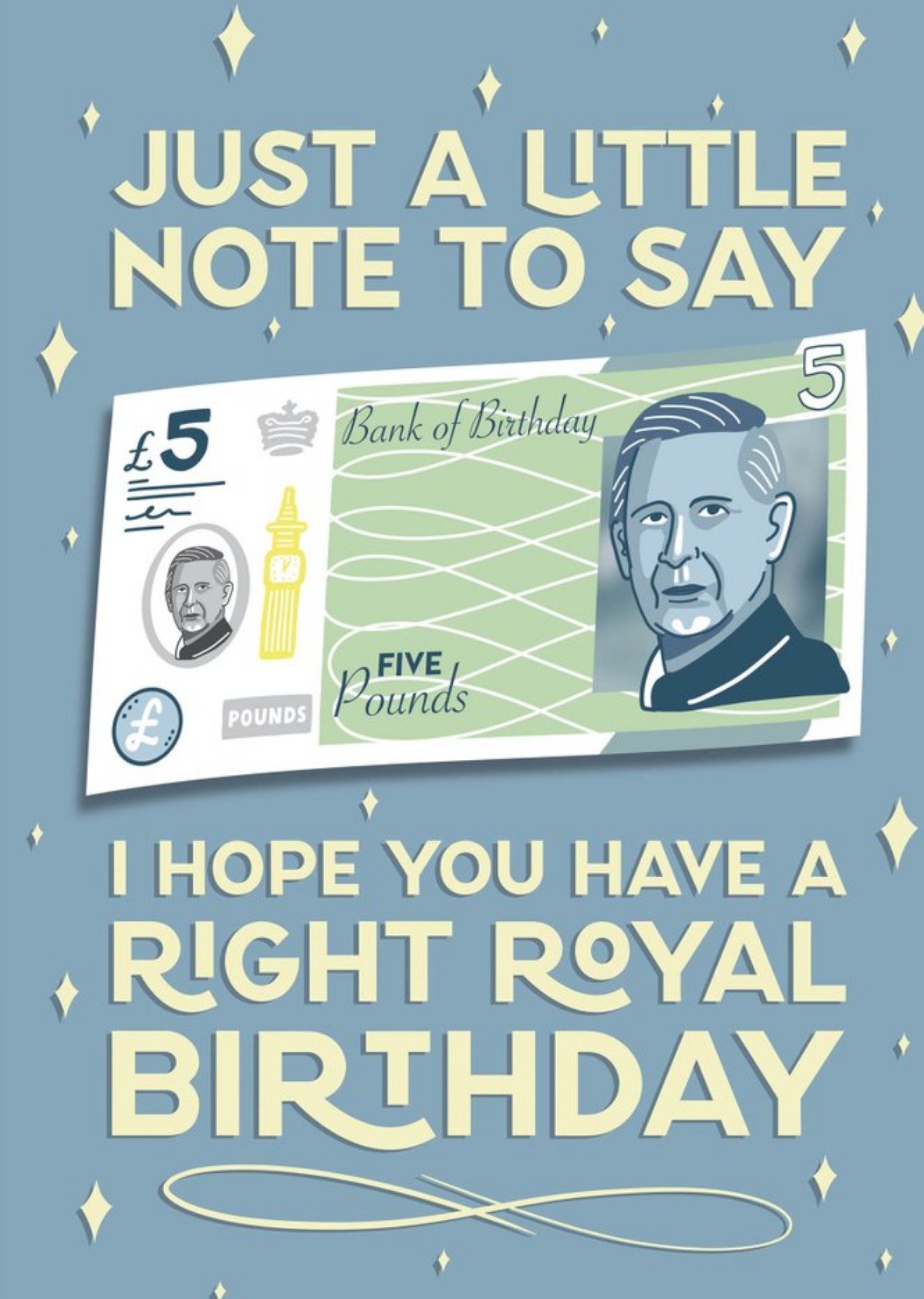 Moonpig A Little Note Right Royal Birthday Card Ecard