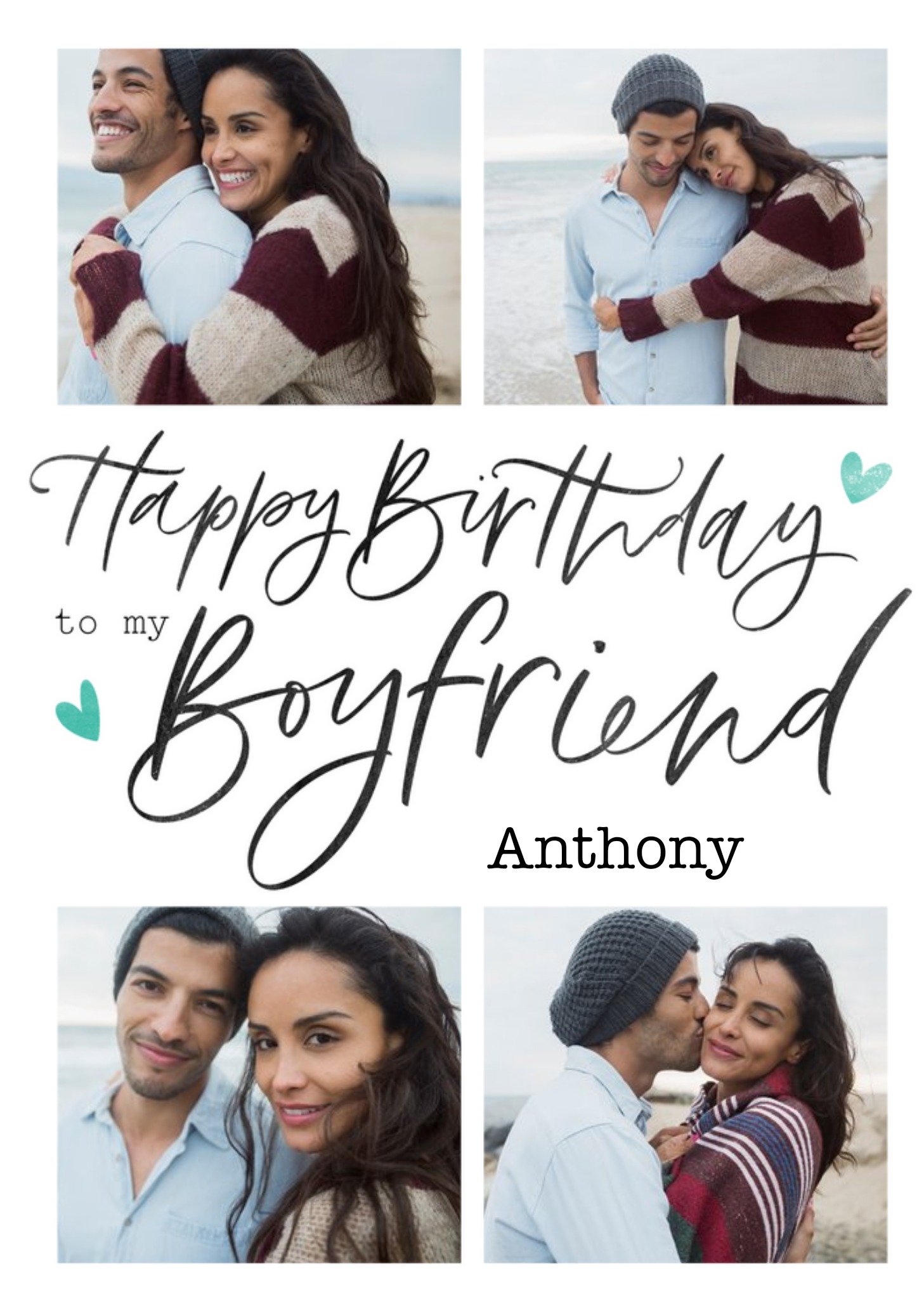 Moonpig Allure Photo Upload Boyfriend Birthday Card Ecard
