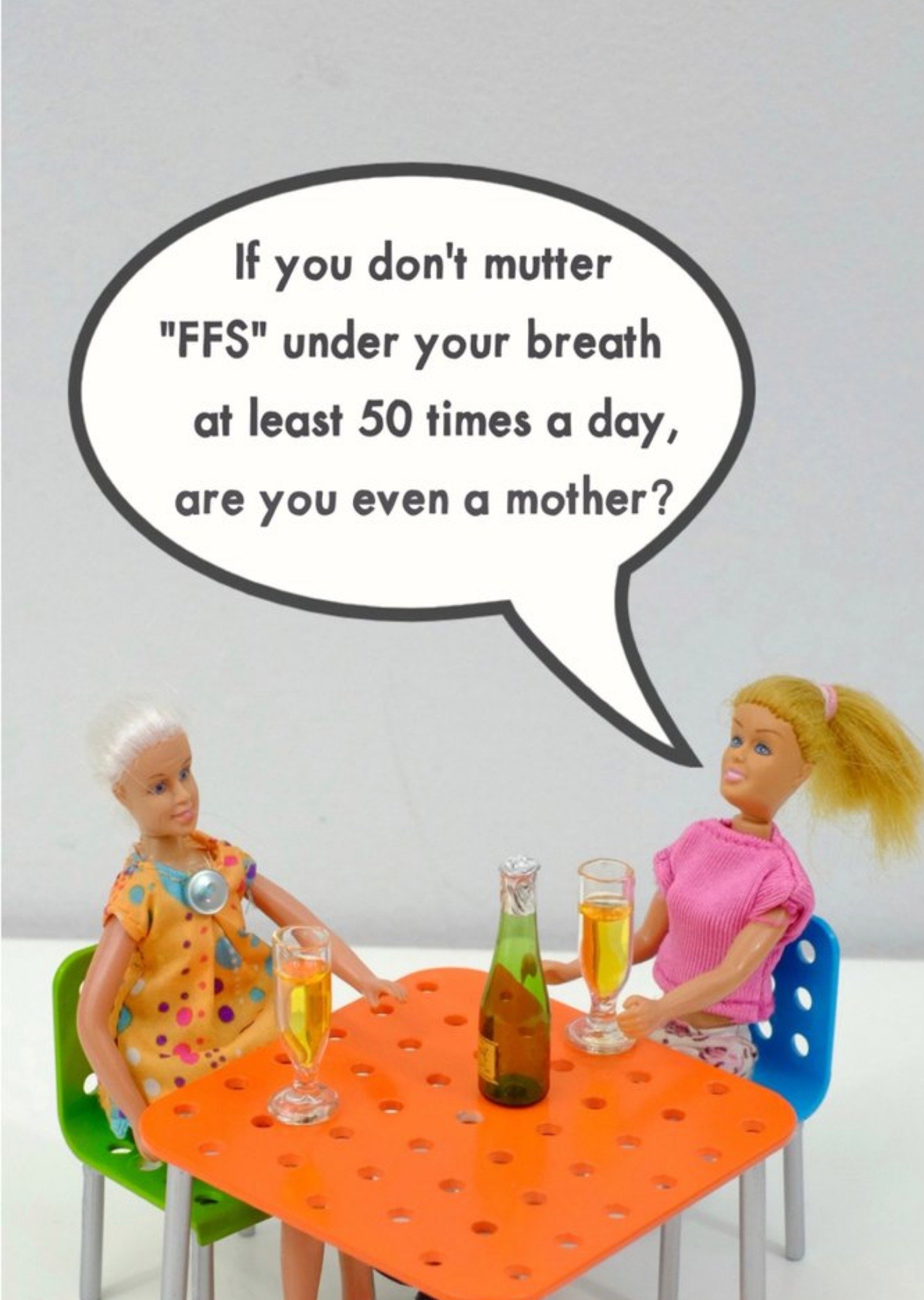 Bold And Bright Funny Rude If You Dont Mutter Ffs Under Your Breath Card Ecard