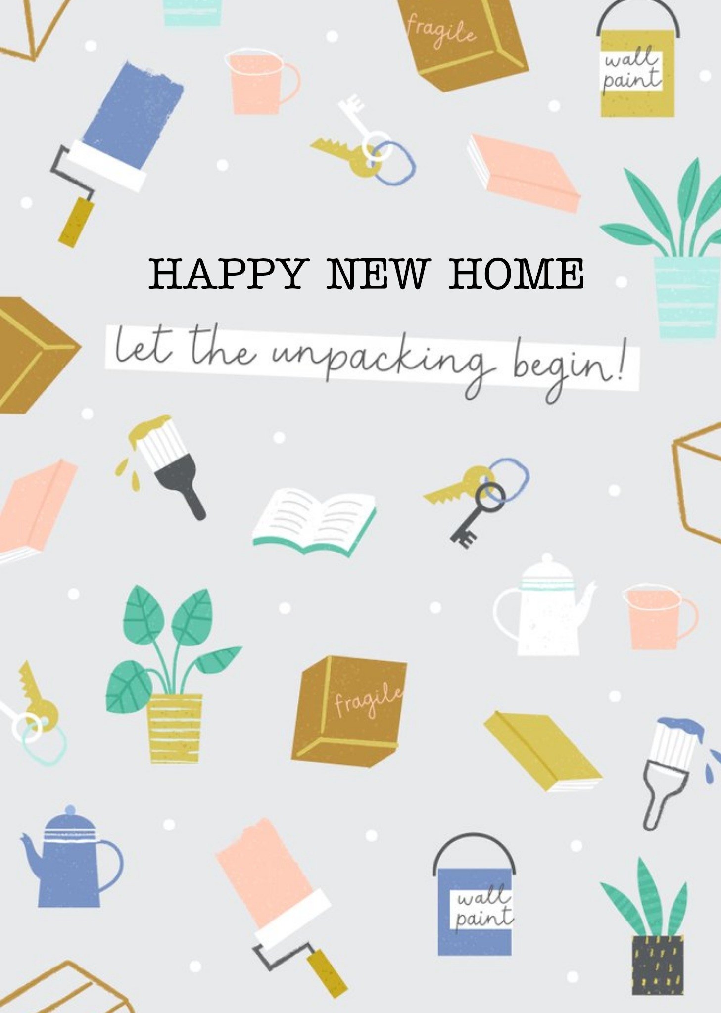 Sorcha Faulkner Cute New Home Card