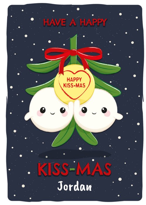 Swizzels Posh Paws Cute Mistletoe Plush Kissmas Card