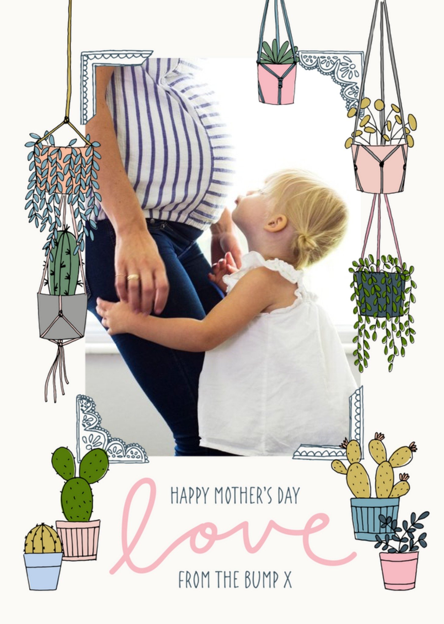 Mother's Day Card - From The Bump - Photo Upload Plants Ecard