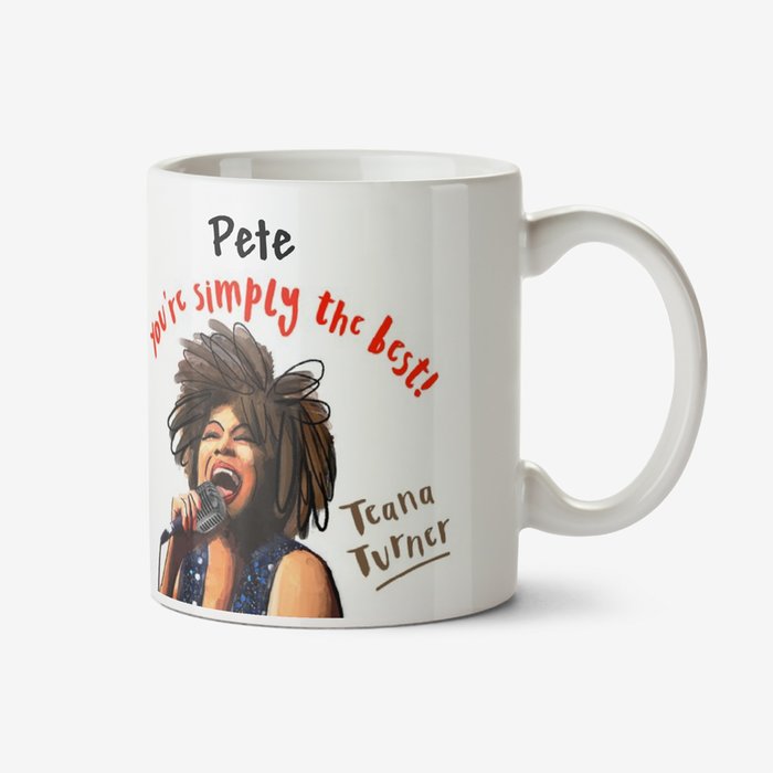 Funny Famous Singer Simply The Best Mug