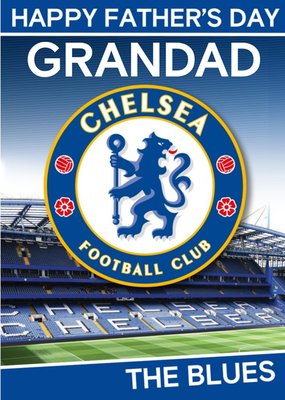 Chelsea Football Club Happy Father's Day Card