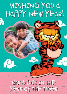 Garfield Chinese New Year Photo Upload Card