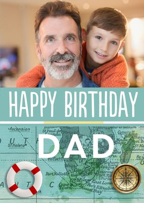 Dad Photo Upload Birthday Card