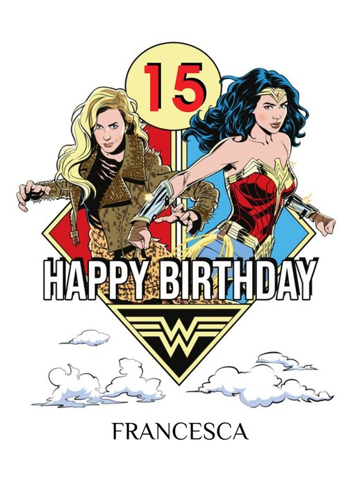 Wonder Woman 1984 Superheroes The Cheetah Birthday  Card