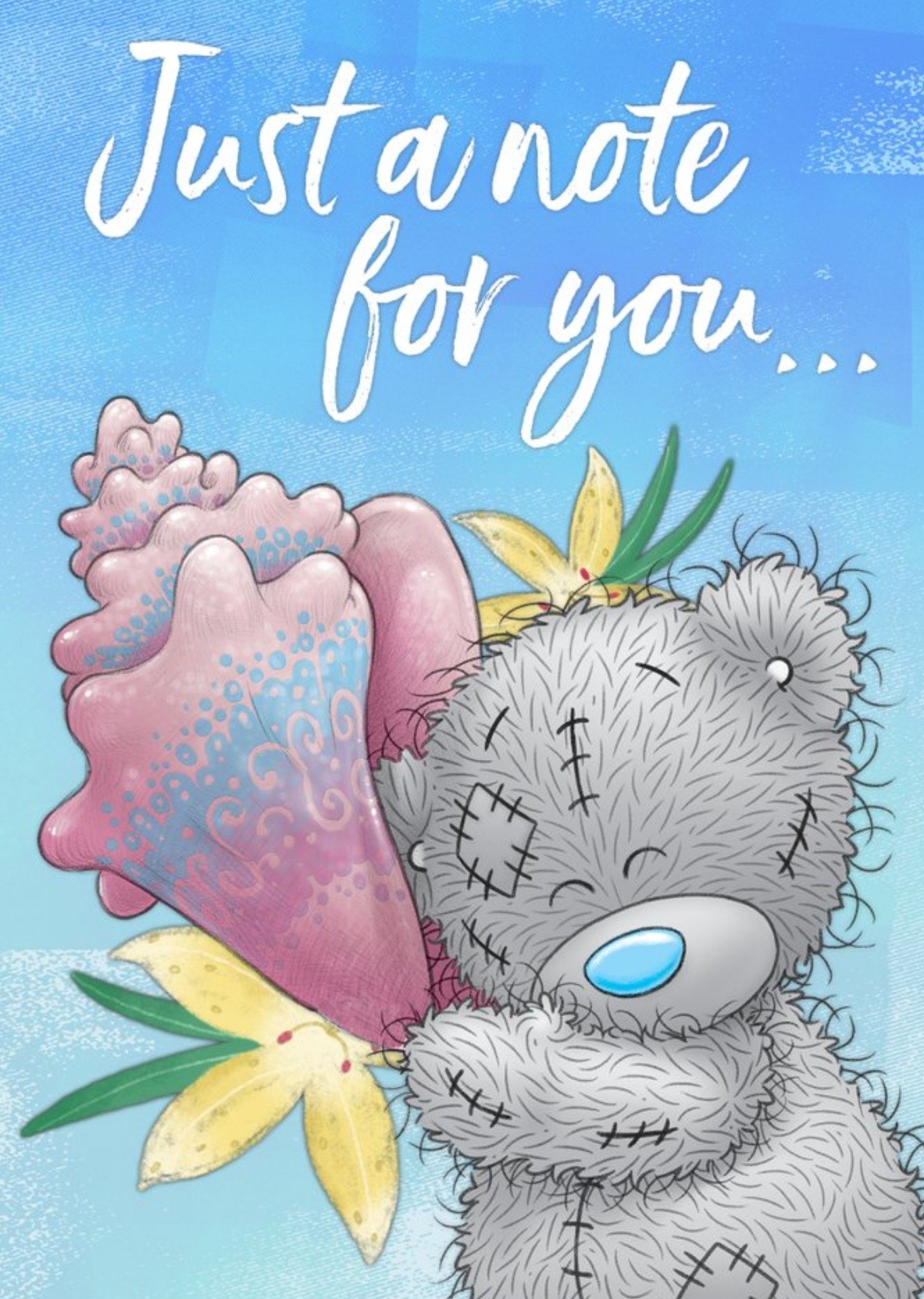 Me To You Tatty Teddy Cute Just A Note For You Card Ecard