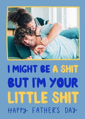 Humorous Father's Day Photo Upload Card