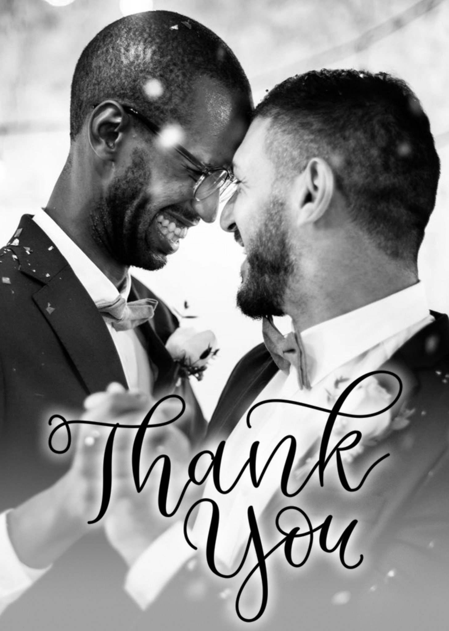 Wedding Card - Photo Upload - Wedding Thank You Ecard