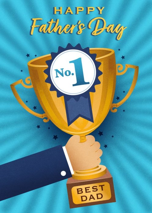 Happy Fathers Day Cup Card
