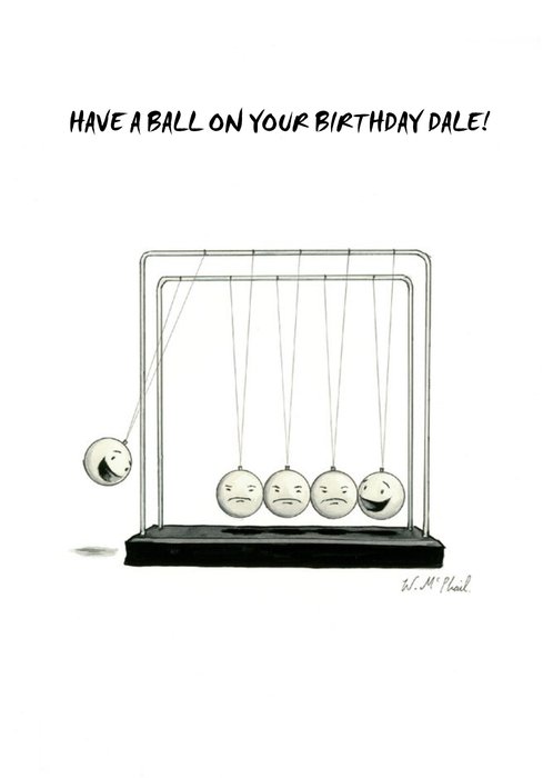 Have A Ball On Your Birthday Card