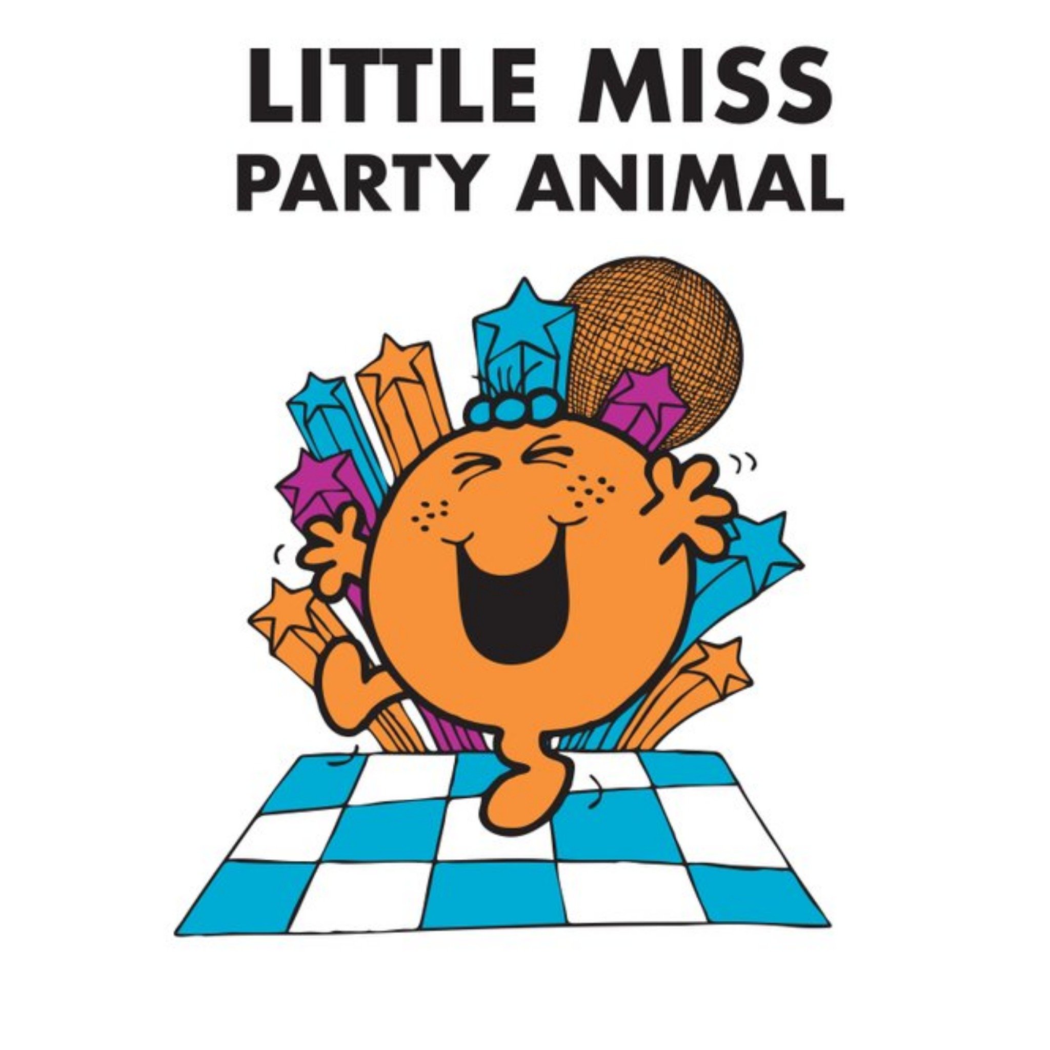 Moonpig Little Miss Party Animal Card, Large