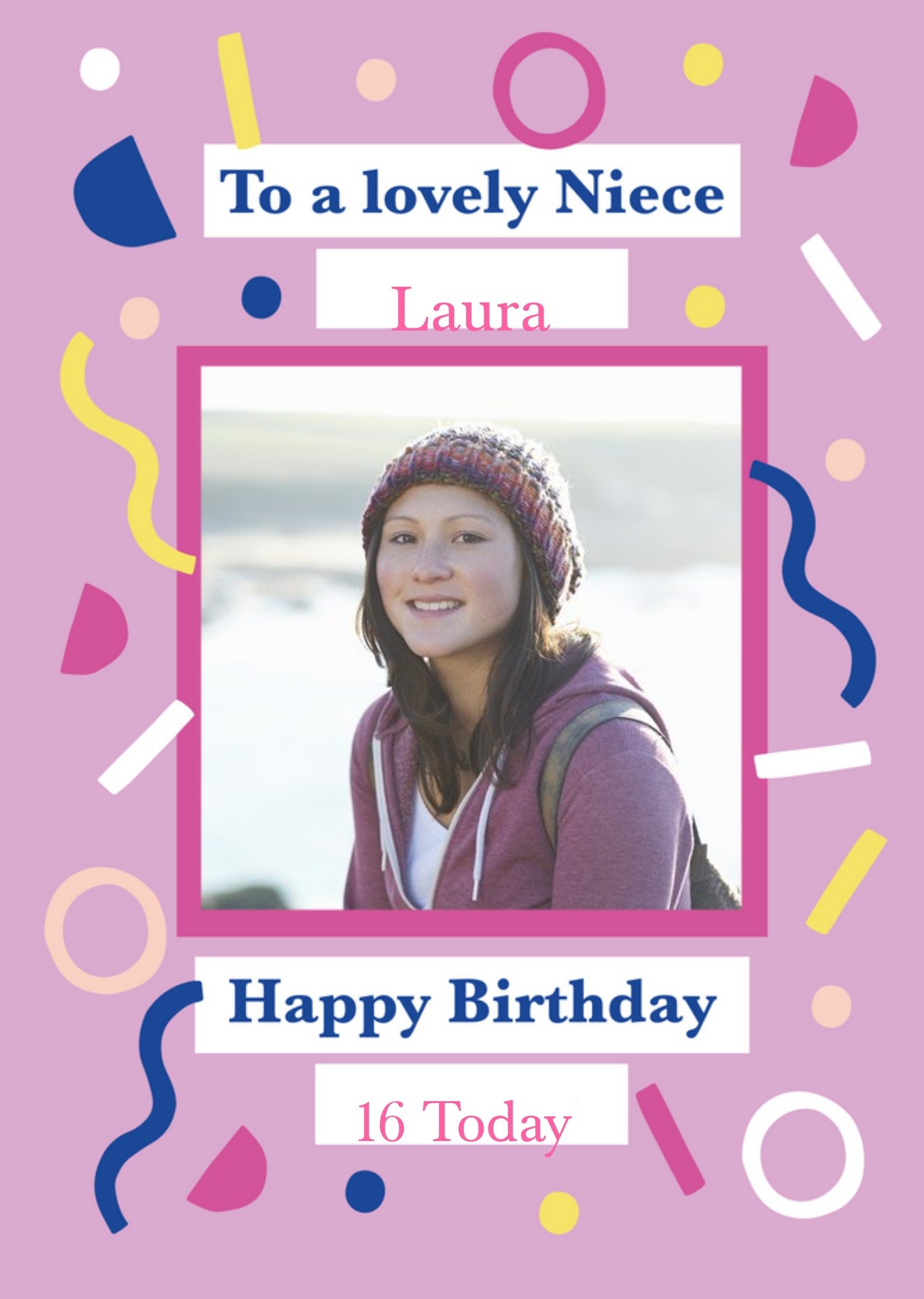 Helen Butler Photo Upload Fun Niece Birthday Card Ecard