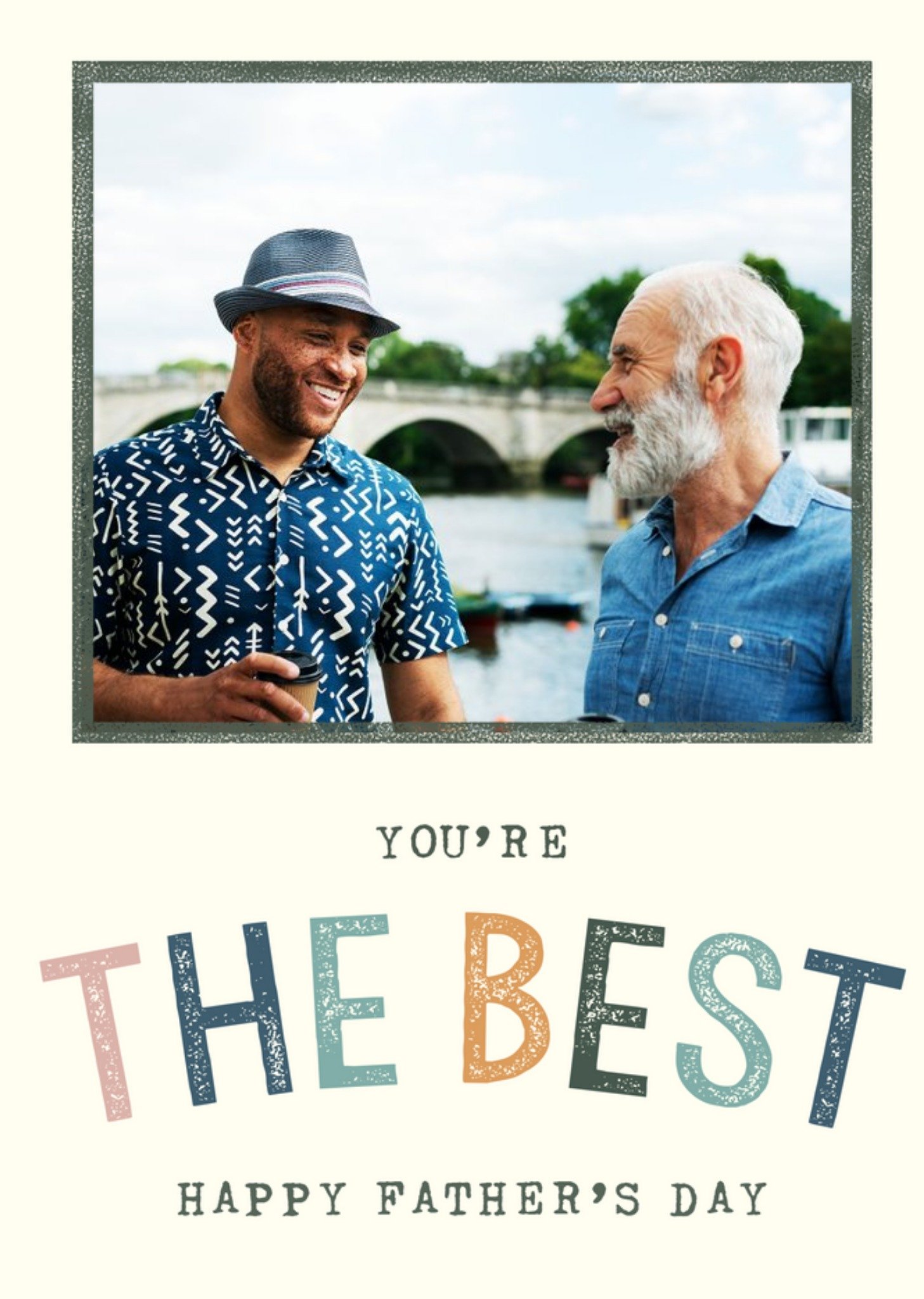 You're The Best Photo Upload Father's Day Card Ecard