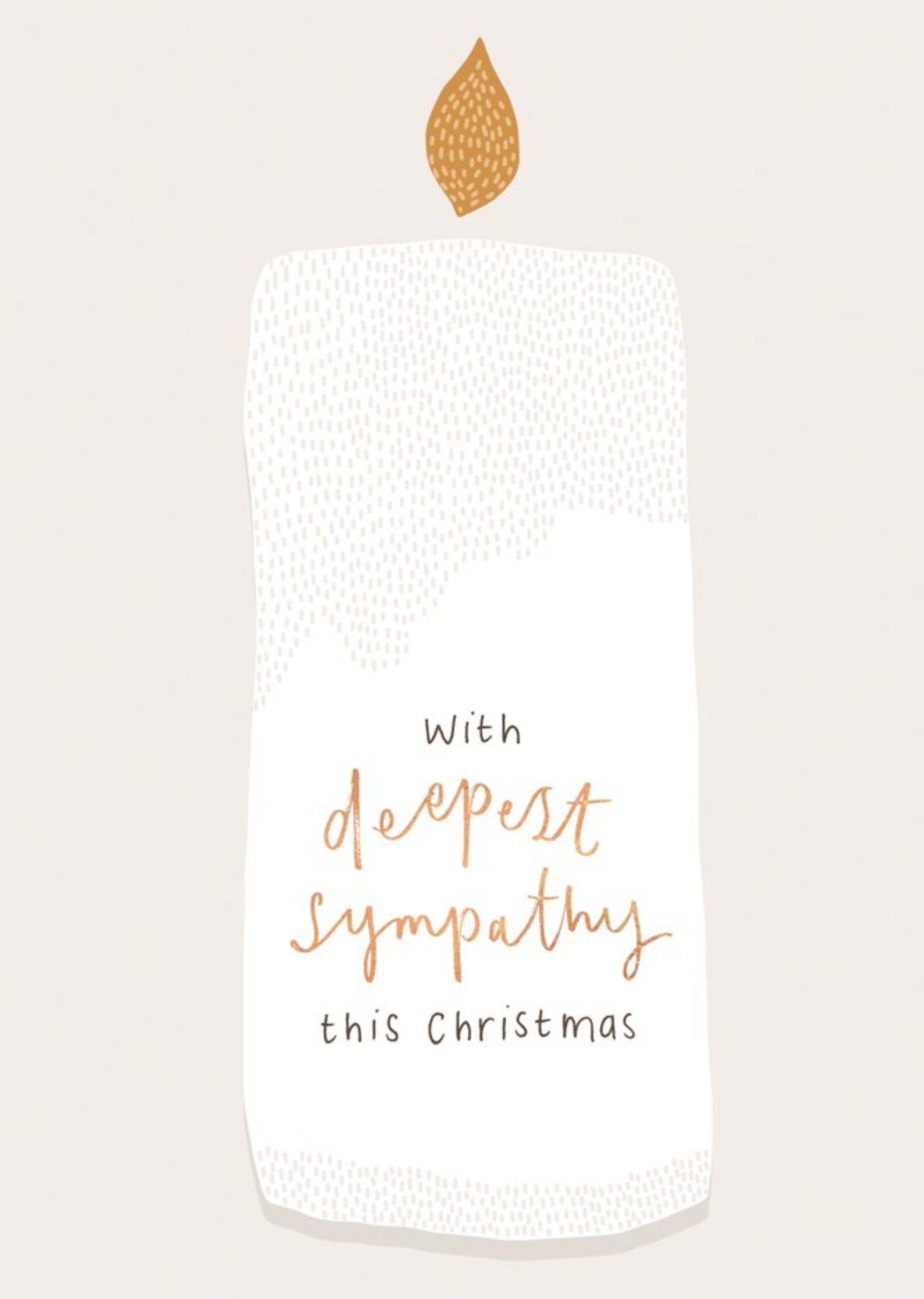 With Deepest Sympathy This Christmas Card Ecard