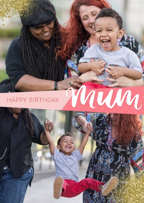 Birthday Card - Photo upload - Mum