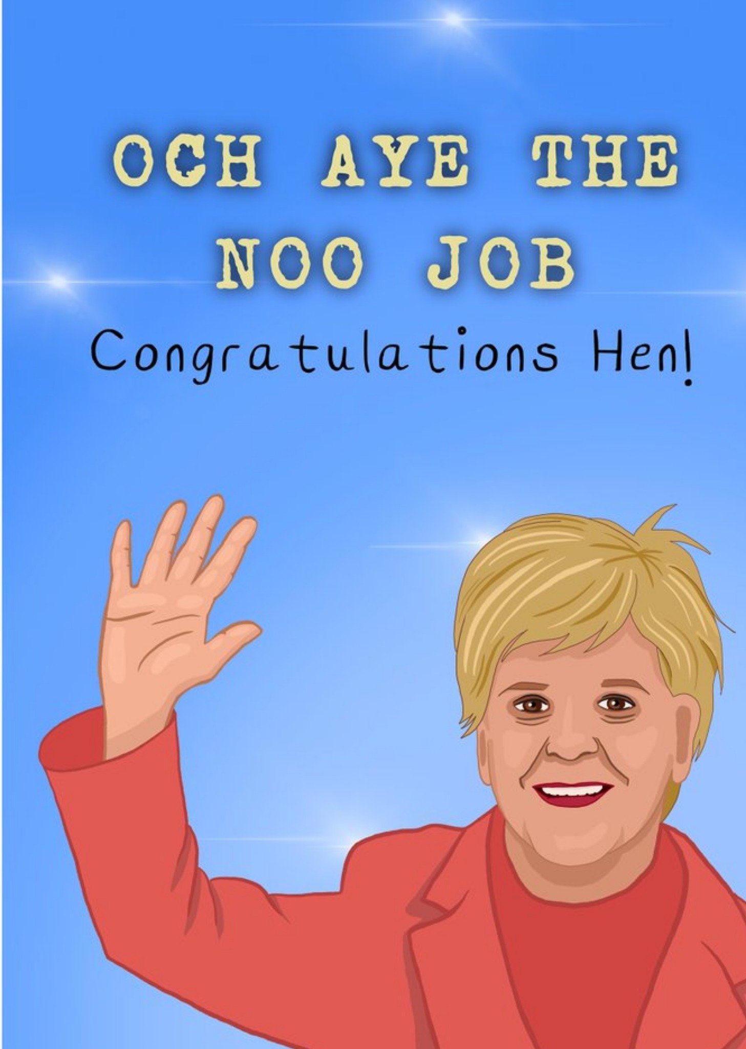 Och Aye The Noo Job Ecard