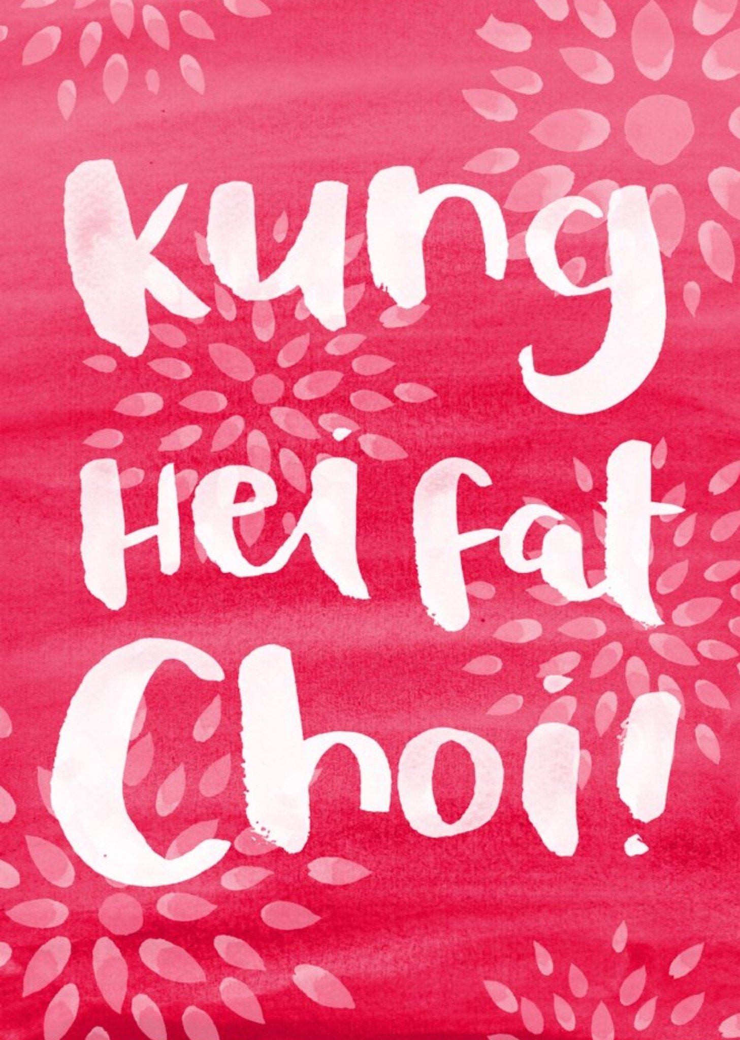 Moonpig Chinese New Year Kung Hei Fat Choi Card, Large