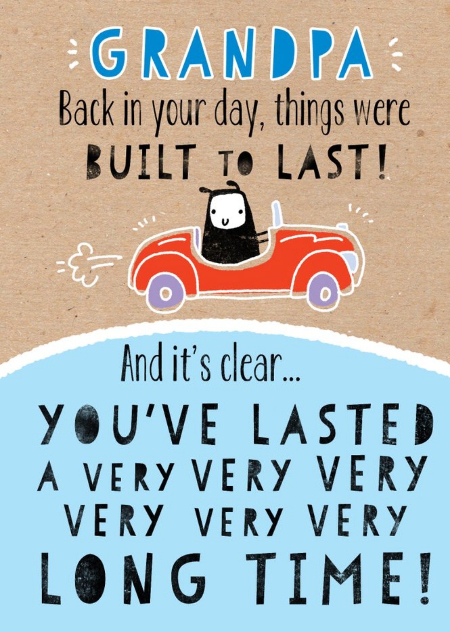 Grandpa, Back In Your Day Birthday Card Ecard