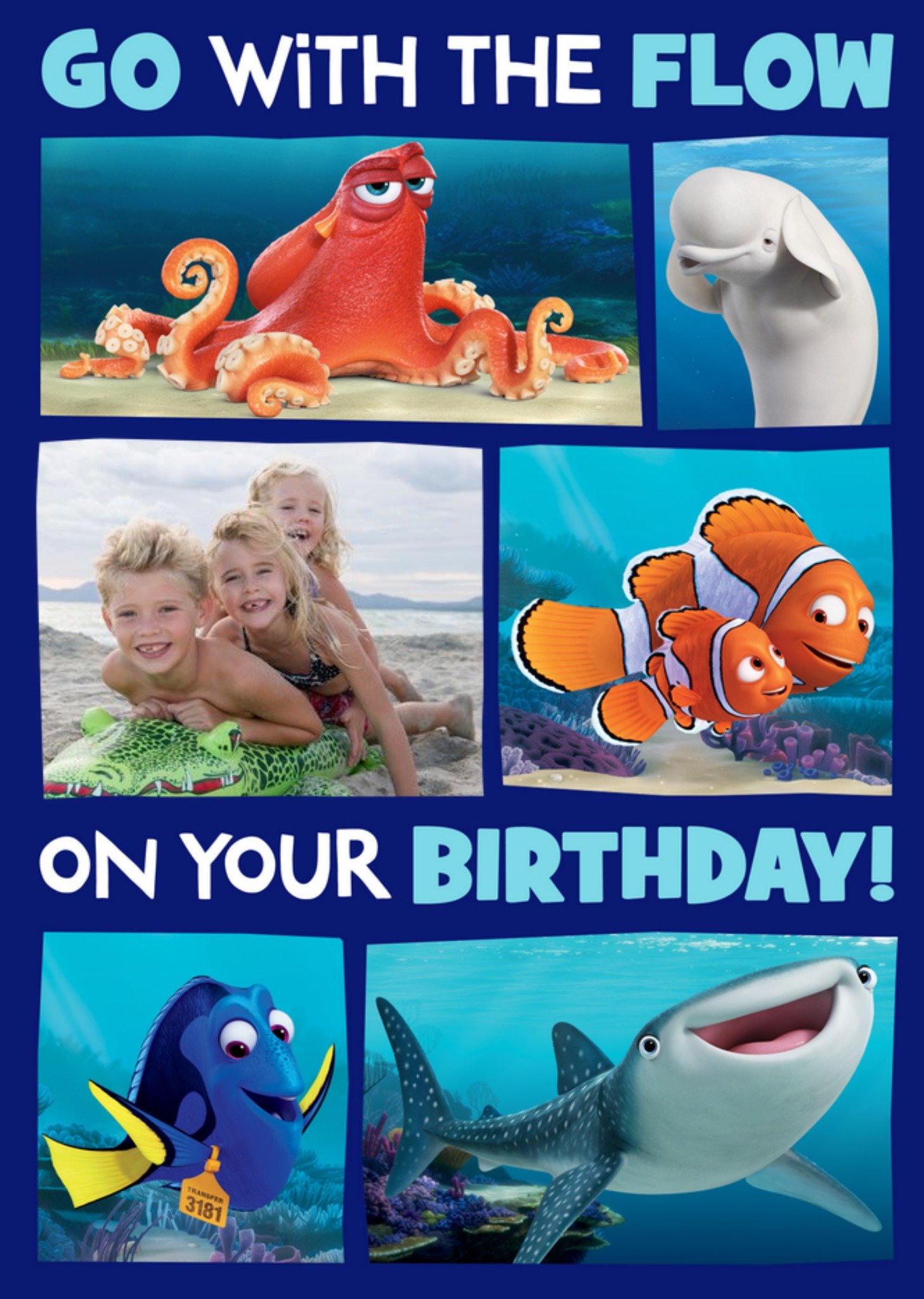 Disney Finding Dory Birthday Card Ecard