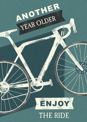 Father's Day card - cycling - bike ride