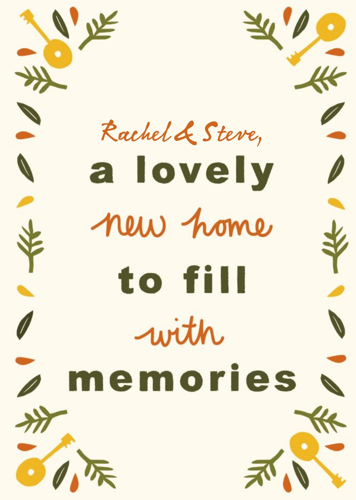 New Home Card Ecard