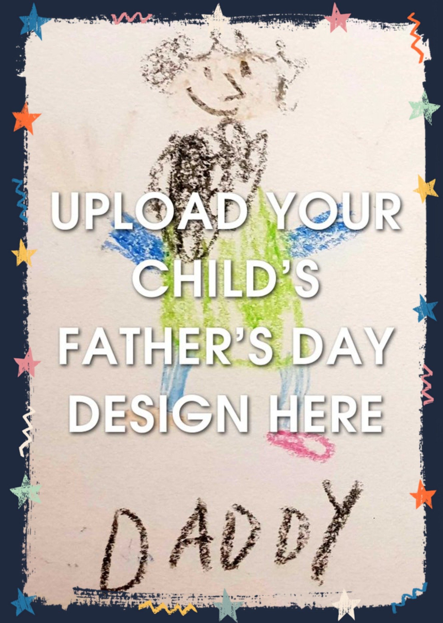 Father's Day Photo Upload Card