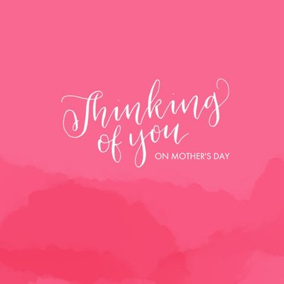 Thinking Of You On Mothers Day Card