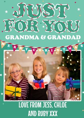 Christmas Card For Grandma & Grandad