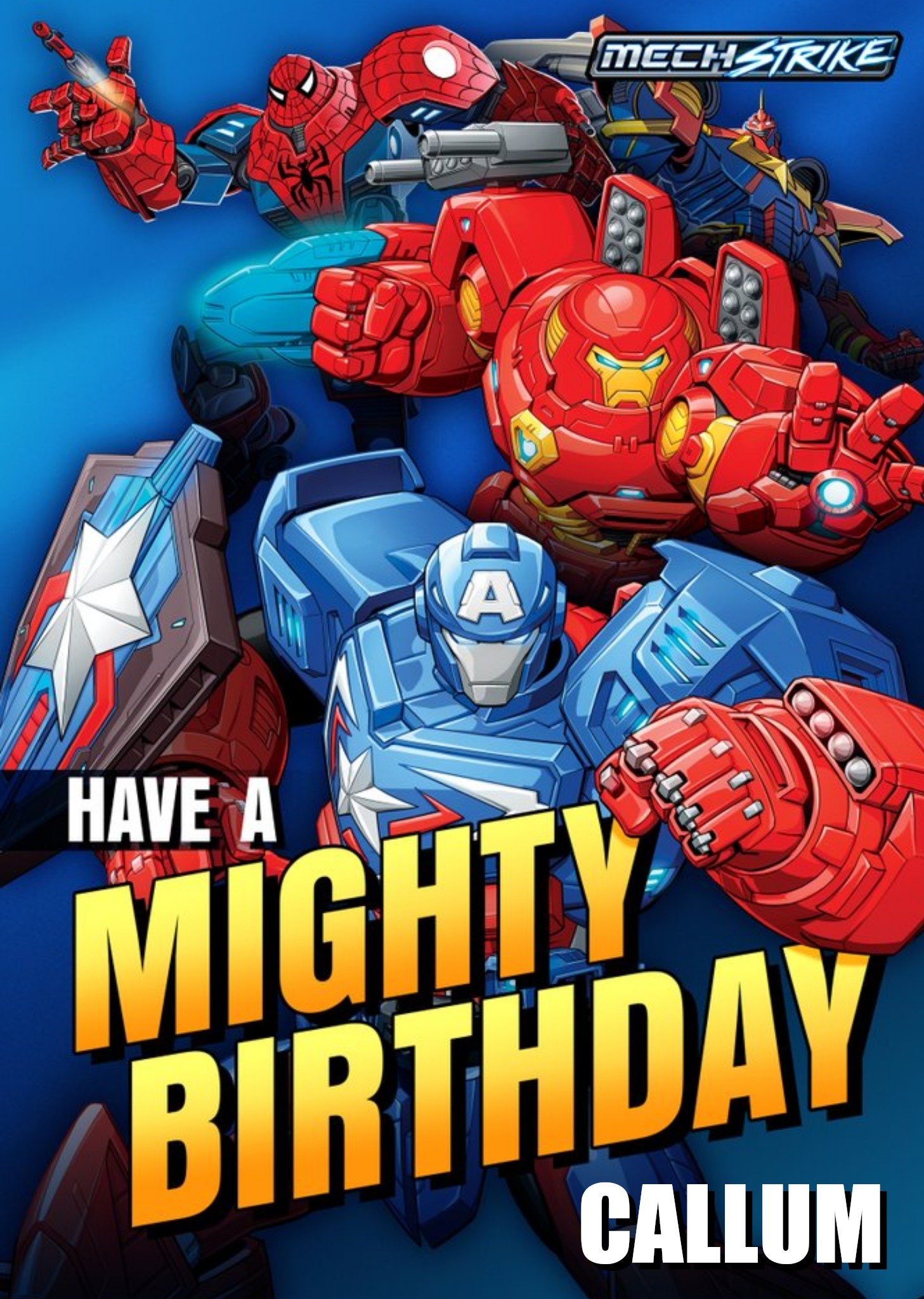 Marvel Have A Mighty Birthday Card, Large