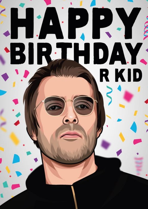 Happy Birthday R Kid Music Card