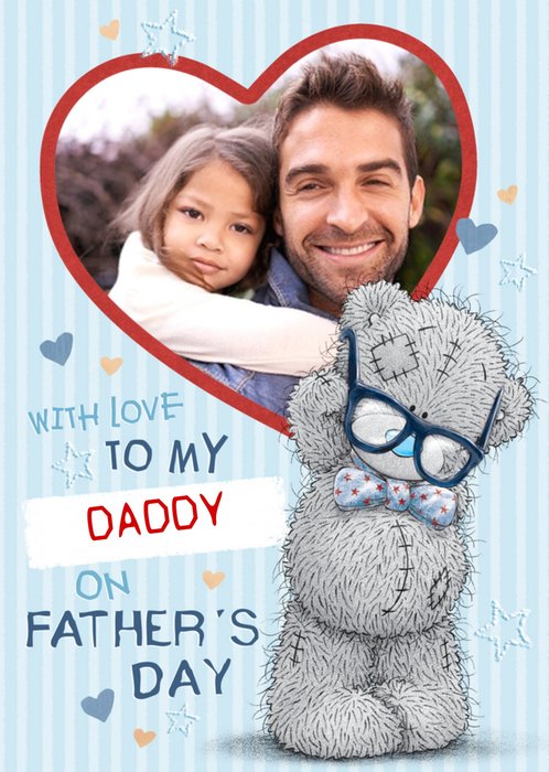 Me To You Tatty Teddy Fathers Day Photo Card