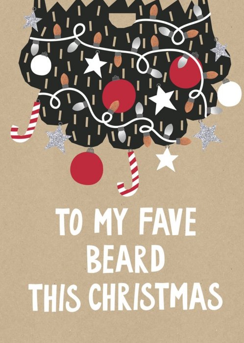 Christmas Beard Christmas Card