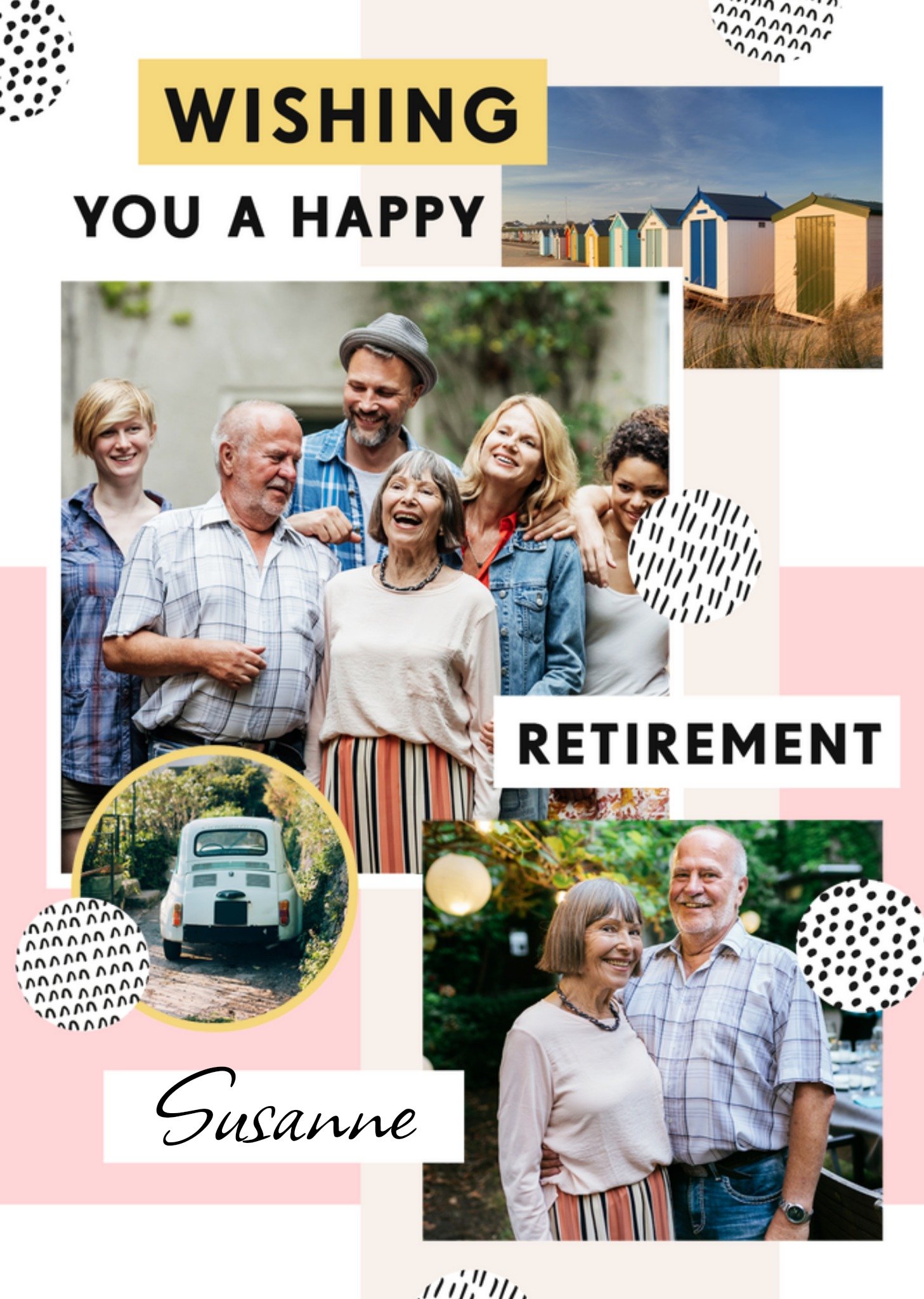 Wishing You A Happy Retirement Photo Upload Card Ecard