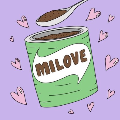 Mi Love Illustrated Card