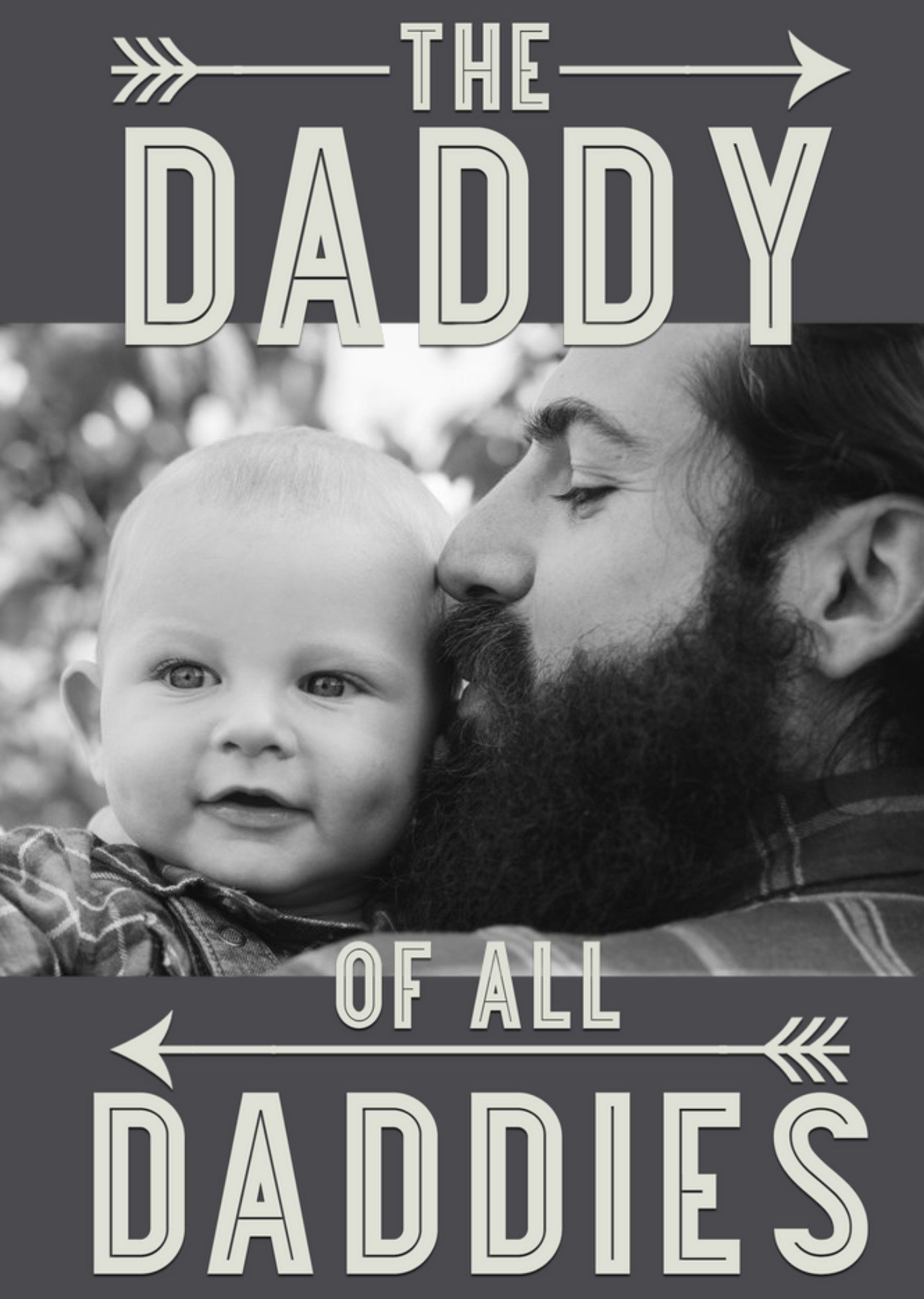 Moonpig The Daddy Of All Daddies Photo Upload Card, Large