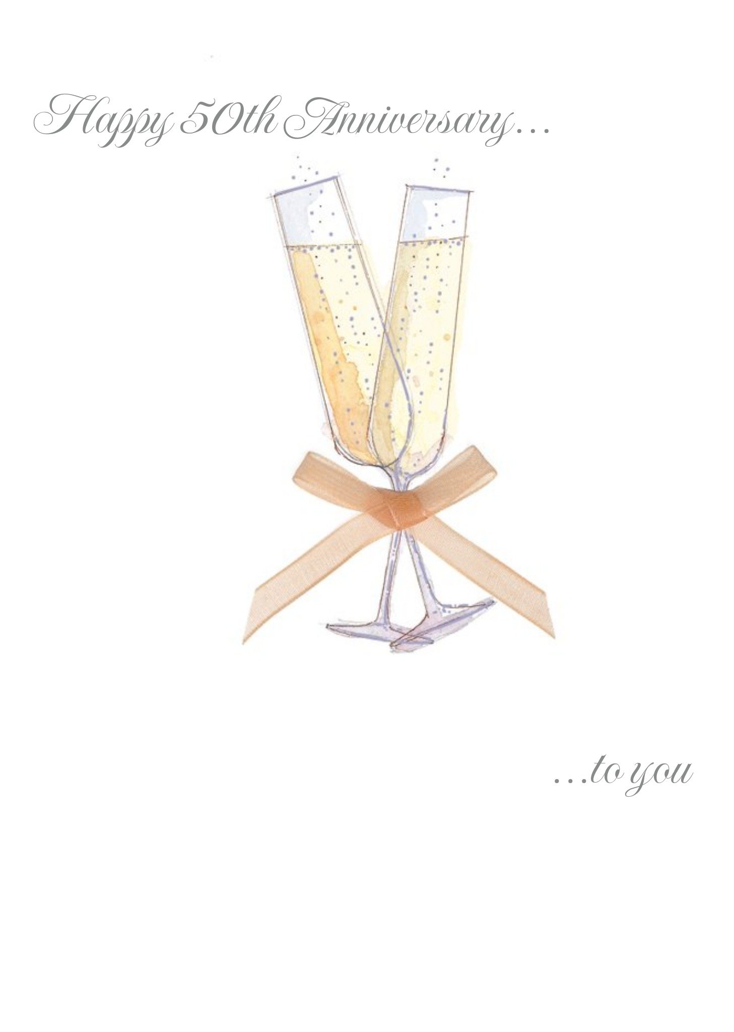 Ling Design Happy 50th Wedding Anniversary Ecard