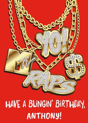 Yo! MTV Raps Birthday Card