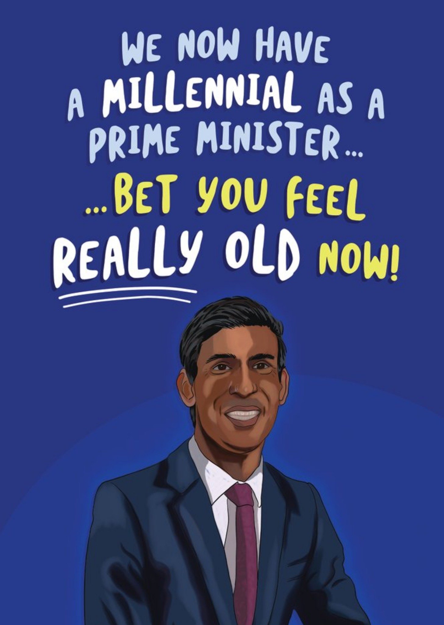 A Millennial As A Prime Minister Card Ecard