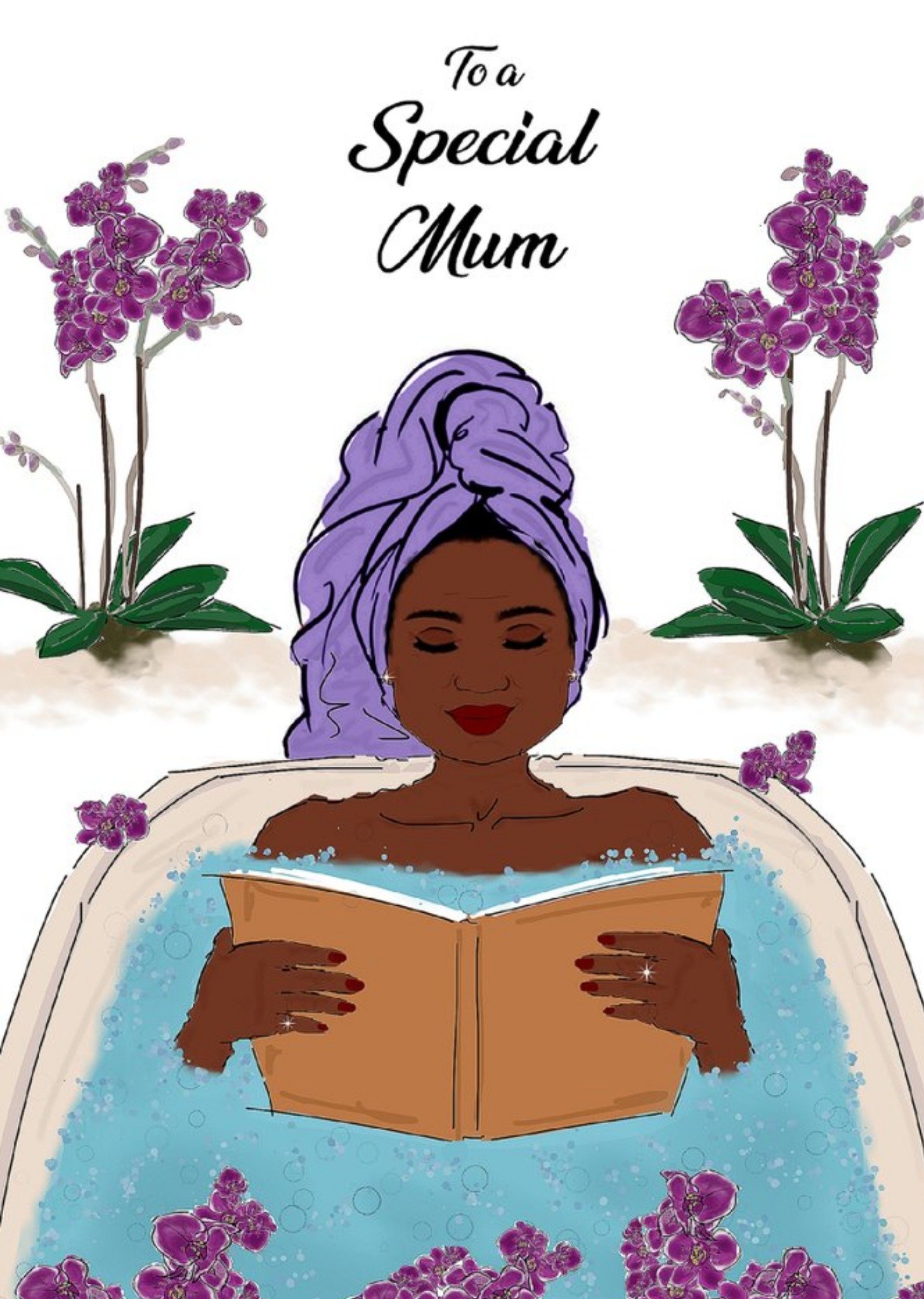 To A Special Mum Bath Card Ecard