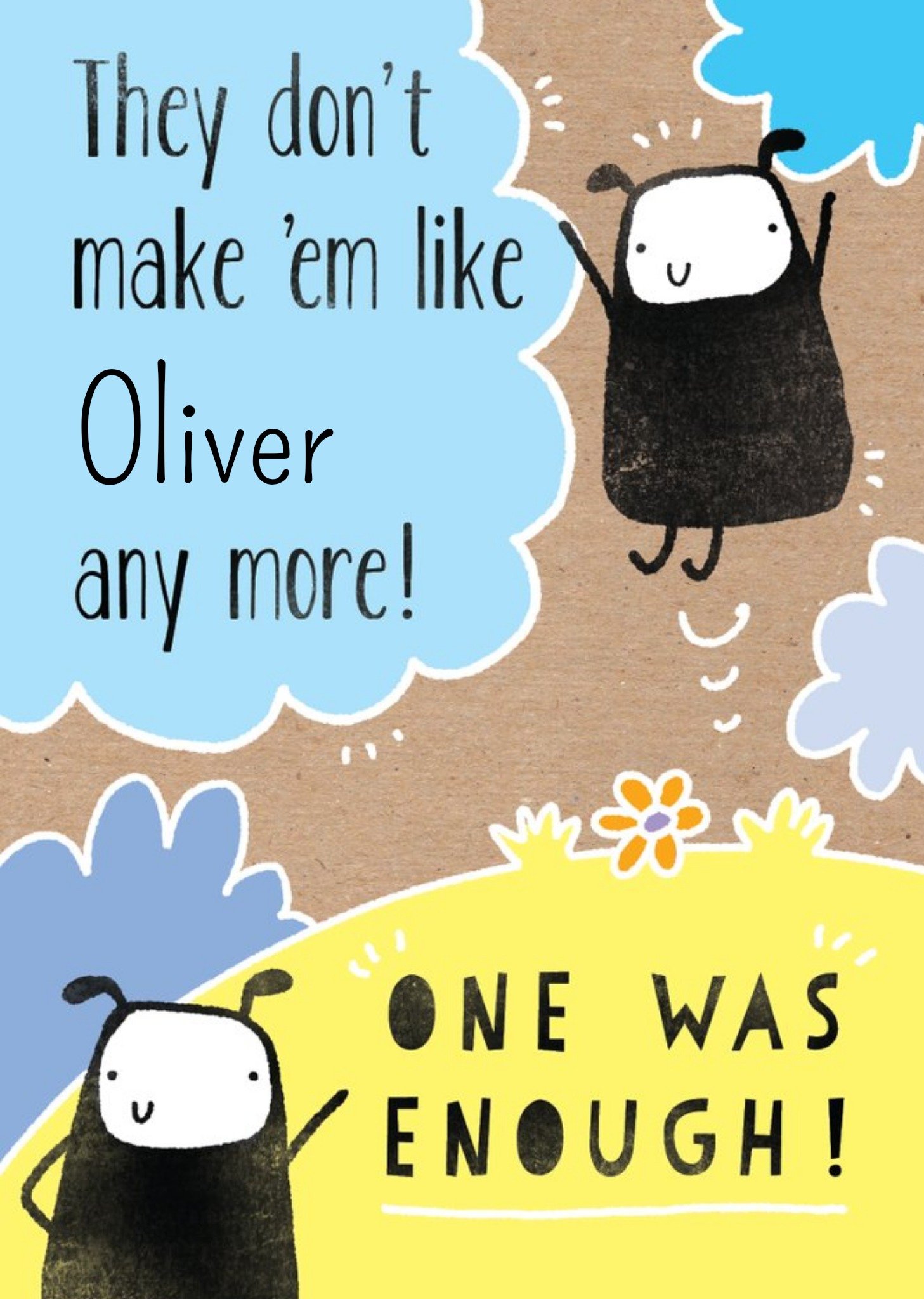 Other Deeply Sheeply One Was Enough Birthday Card Ecard