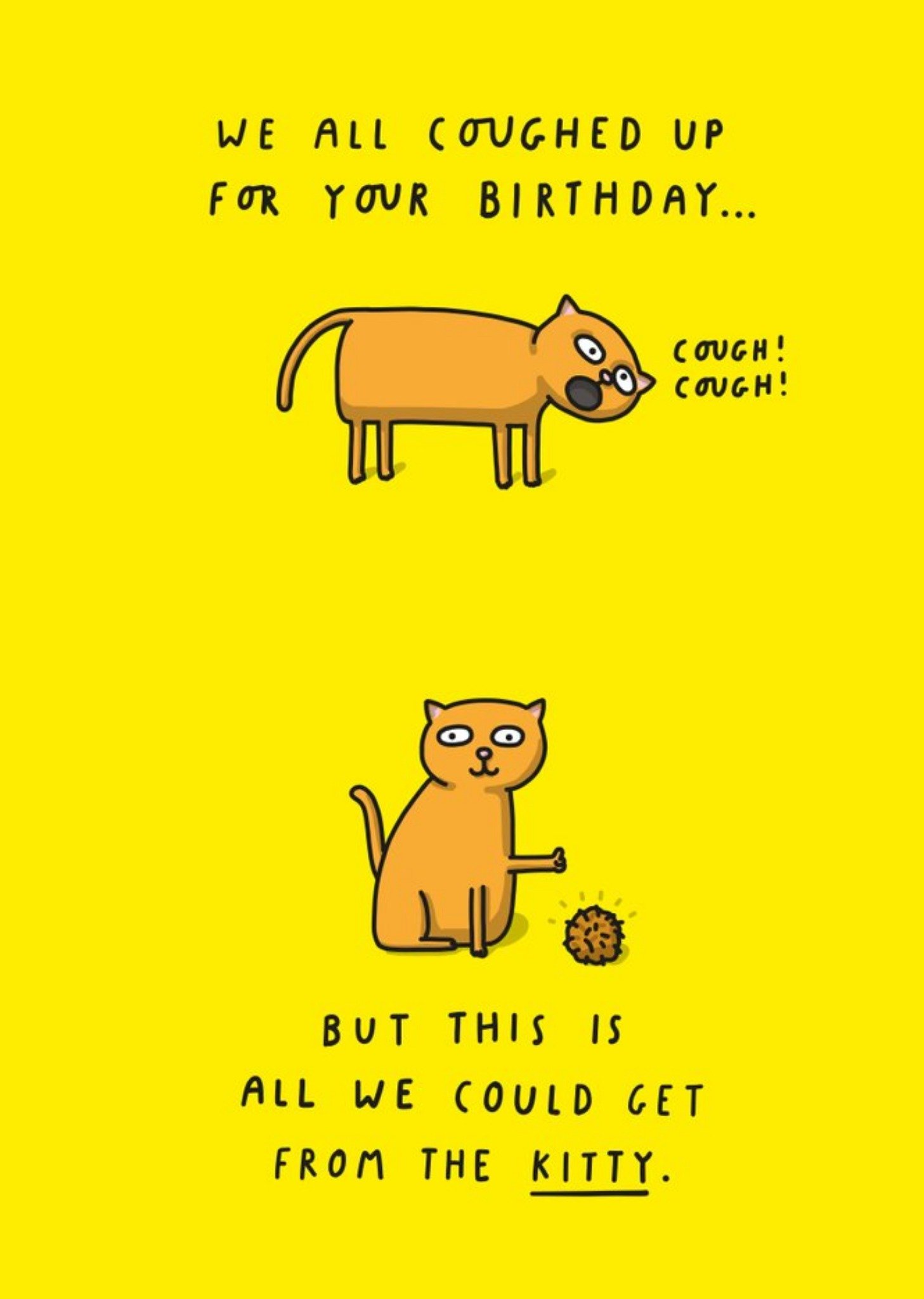 Funny Pun We All Coughed Up For Your Birthday Card Ecard