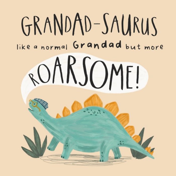 Grandad-Sauraus Roarsome Card